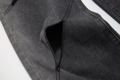 Pantalón Vaquero Talle Alto Rotos Modernos Casual - Image 18