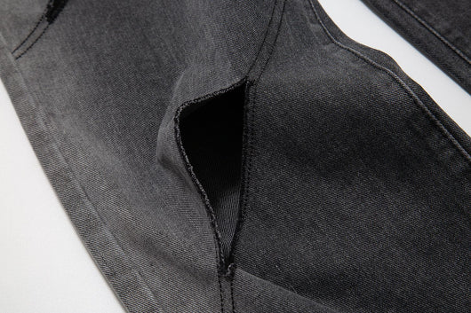 Pantalón Vaquero Talle Alto Rotos Modernos Casual - Image 18