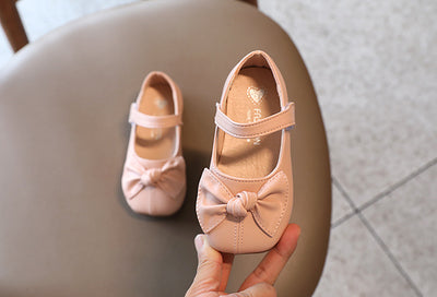 Zapatos de Cuero Infantiles Estilo Colegio Británico con Moño - Image 18