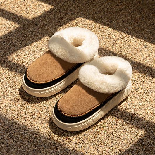 Zapatos de Plataforma para Mujer con Tacón Cubierto y Algodón - Image 14