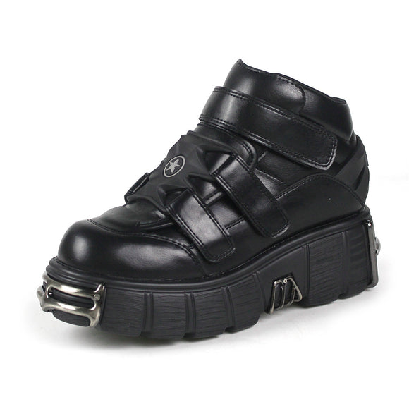 Zapatos Punk con Plataforma Elevadora para Mujer - Conjunto Coordinado