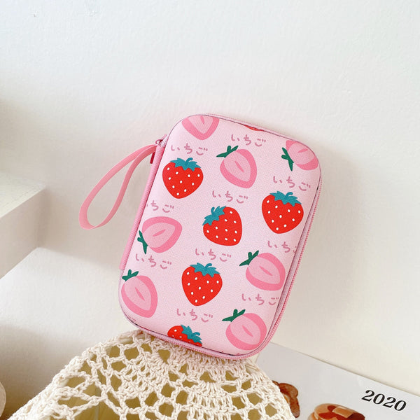 Bolsa Organizadora de Frutas para Auriculares y Monedas
