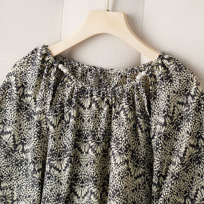Blusa Suelta Reductora de Manga 3/4 para Mujer - Image 4