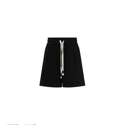 Conjunto de Pantalón Corto y Camisa de Bolsillos Grandes en Algodón con Cintura Elástica - Image 6