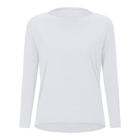 Blusa Deportiva Suelta de Manga Larga Efecto Segunda Piel - Image 9