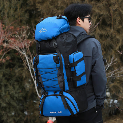 Mochila de Senderismo 90L XIYAHU - Resistente al Agua para Trekking y Camping - Image 5