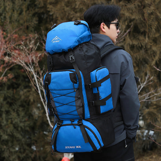 Mochila de Senderismo 90L XIYAHU - Resistente al Agua para Trekking y Camping - Image 5