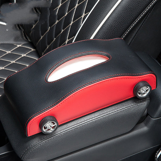 Dispensador de Pañuelos para Auto con Señal de Parada Creativa - Image 20