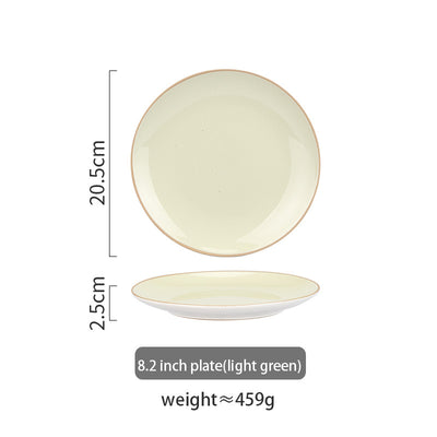 Plato para Carnes Nórdico Verde Oscuro - Vajilla Moderna - Image 11