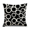 Funda de Almohada Lino Geometría Simple - Diseño Moderno para Sofá y Hogar
