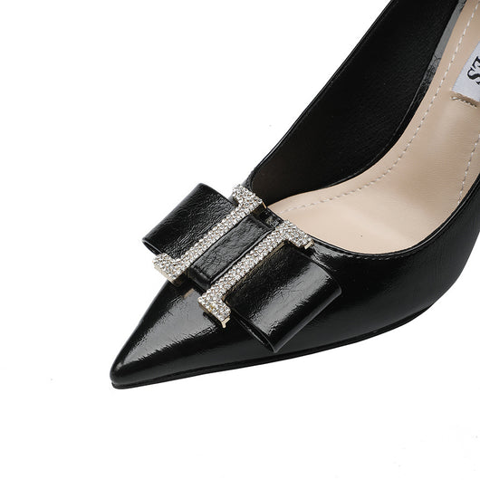 Zapato de Tacón Stiletto Elegante con Strass para Mujer - Image 12