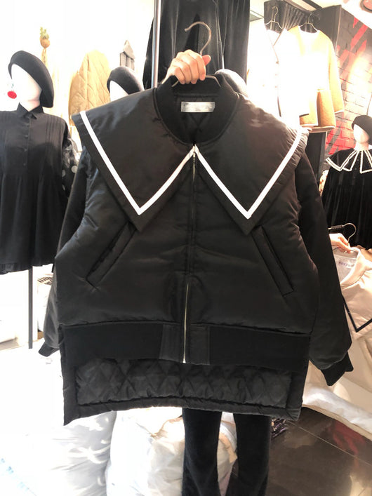 Chaqueta de Algodón Manga Larga con Cuello Marino - Image 7