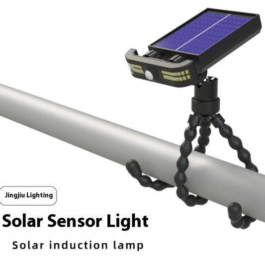 Lámpara Solar Pulpo para Jardín