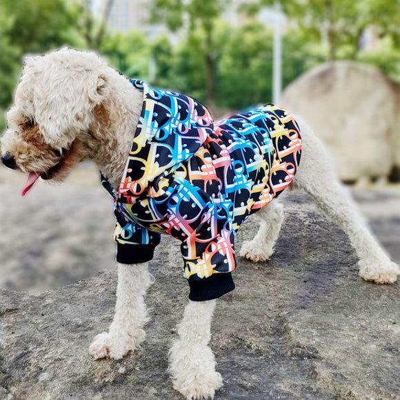 Sudadera Estampada con Letras para Mascotas