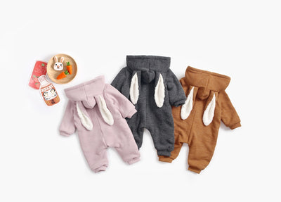 Mameluco Acolchado con Capucha para Bebé - Otoño e Invierno - Image 38