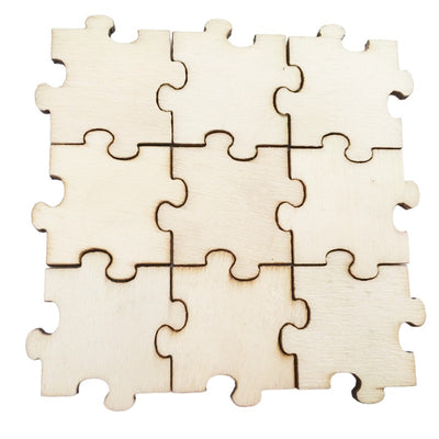 Virutas de Madera Mixta para Accesorios Artesanales - Pack de 50 Piezas - Image 5