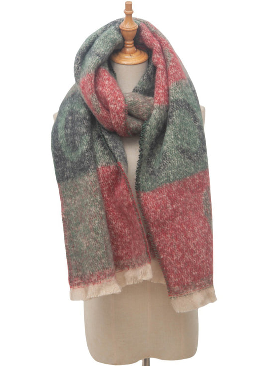 Bufanda Jacquard Unisex con Letras - Estilo Moderno para Él y Ella - Image 31