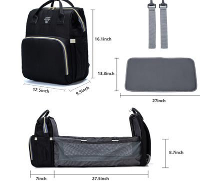 Cuna Portátil Plegable para Mamás Viajeras - Image 20