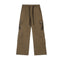 Pantalones Cargo Sueltos Multi-bolsillos Three Bars para Hombre