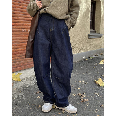 Jeans Cintura Alta Pierna Ancha Casual para Mujer - Image 6