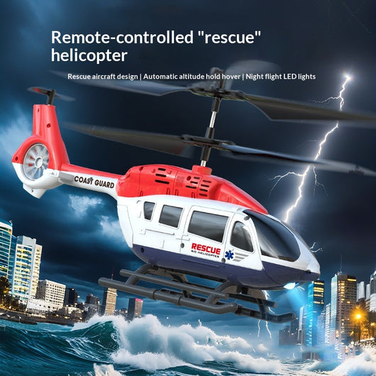 Helicóptero de Rescate Teledirigido Resistente a Caídas