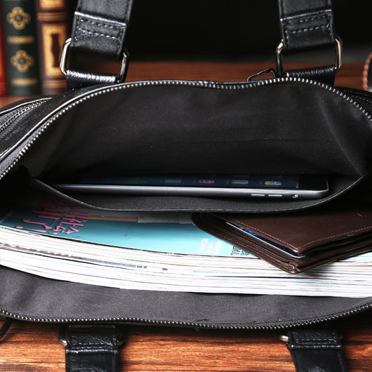 Maletín Mochila Bandolera para Hombre - Bolsa Diagonal Compartimento Laptop - Image 11