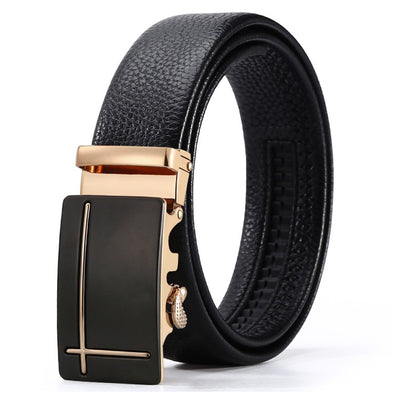 Cinturón de Cuero para Hombre con Hebilla Automática - Image 50