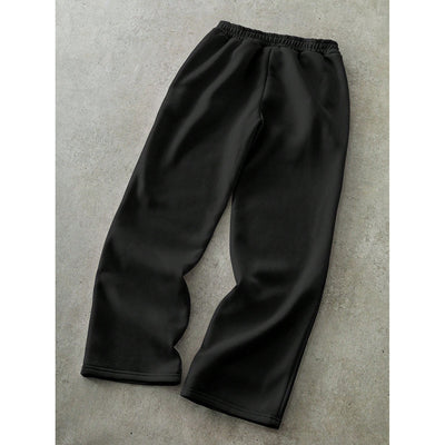 Pantalones Rectos Holgados de Diseño Contemporáneo para Hombre - Image 13