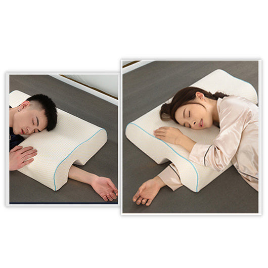 Almohada de Espuma Viscoelástica para Parejas con Soporte Cervical Anti-Entumecimiento - Image 12