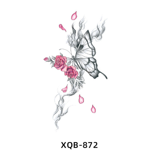 Tatuaje Temporal de Flores Resistente al Agua para Hombre y Mujer - Image 97