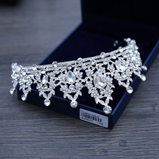 Diadema Corona para Boda, Accesorio para el Cabello - Image 10