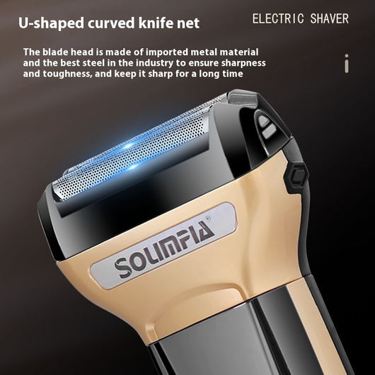 Afeitadora Eléctrica 3 en 1 Recíproca con Cortapelo Integrado - Image 3