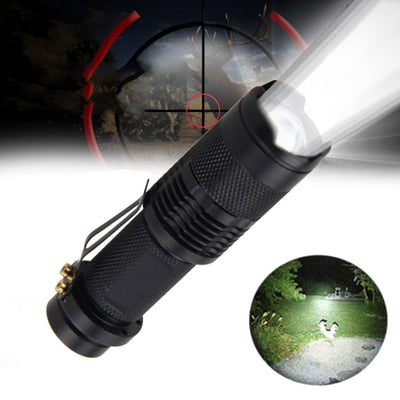 Linterna LED Multicolor con Zoom Telescópico Ajustable - Image 12