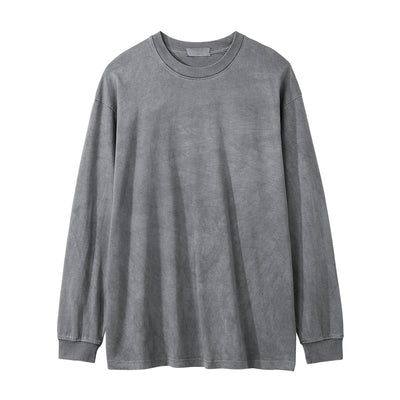 Camiseta Manga Larga Desteñida para Hombre - Image 12