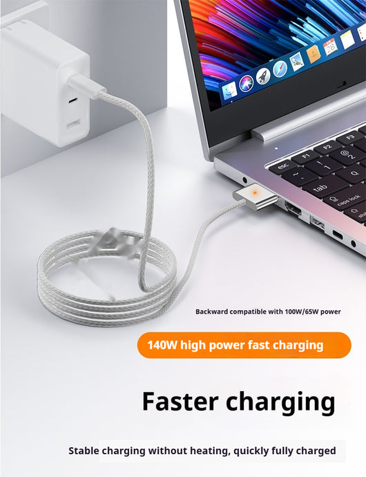 Cable de Carga Magnético 140W USB-C a MagSafe 3 - Image 17