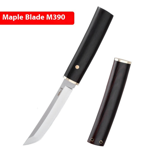 Cuchillo de Frutas Japonés Acero Damasco M390 - Image 6