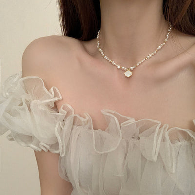 Collar y Pulsera de Perlas de Agua Dulce Naturales - Image 21
