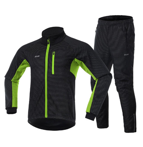 Jersey de Ciclismo Térmico Tricapa para Otoño e Invierno - Image 10