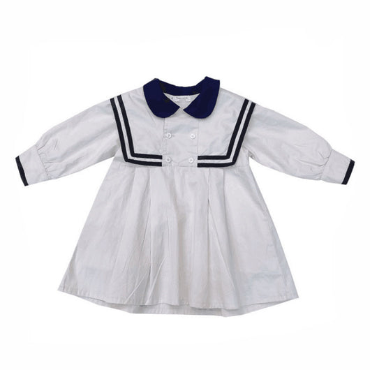 Vestido Preppy de Manga Larga para Niñas - Colección Otoño - Image 5