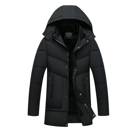 Chaqueta Acolchada de Plumas para Hombre Tallas Grandes - Image 6