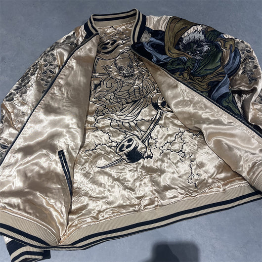 Chaqueta Reversible de Bordado Premium Unisex - Image 3
