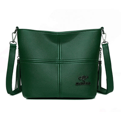 Bolso Bandolera de Cuero Sintético con Gran Capacidad - Image 7