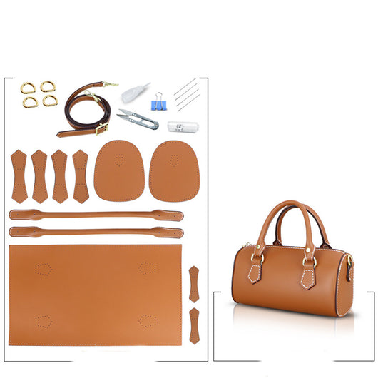 Bolsa de Cuero Genuino para Proyectos DIY y Artesanía - Image 12