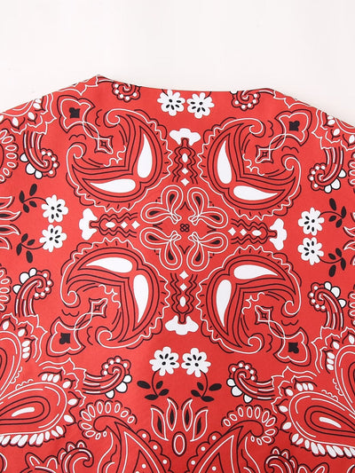 Chaleco Casual de Algodón con Estampado Tie-dye y Cuello Redondo para Mujer - Image 9