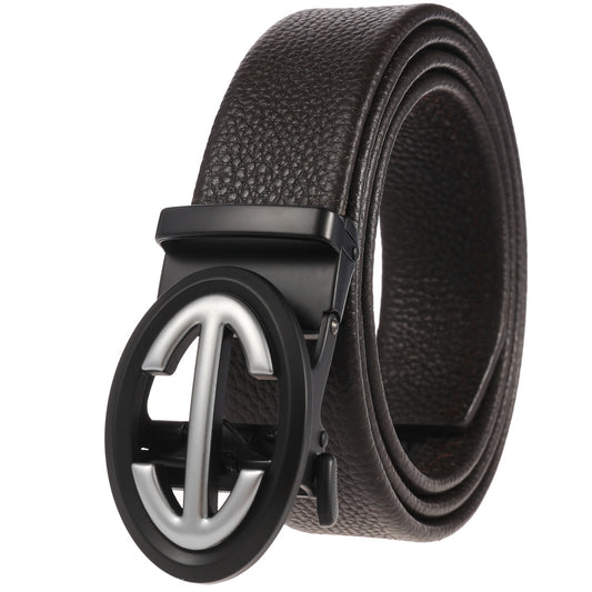 Cinturón Casual Ejecutivo para Hombre con Hebilla Automática
