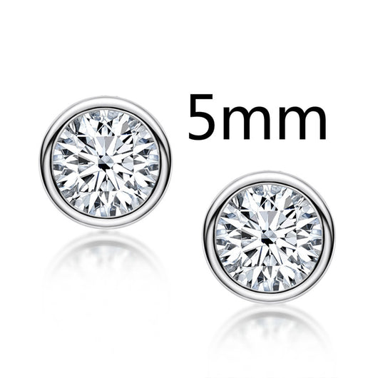 Aretes Personalizados de Plata 925 de 0.5-2 Quilates - Image 6