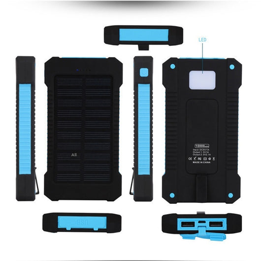 Batería Solar Portátil 20000mAh con Linterna LED y Protección Waterproof - Image 26