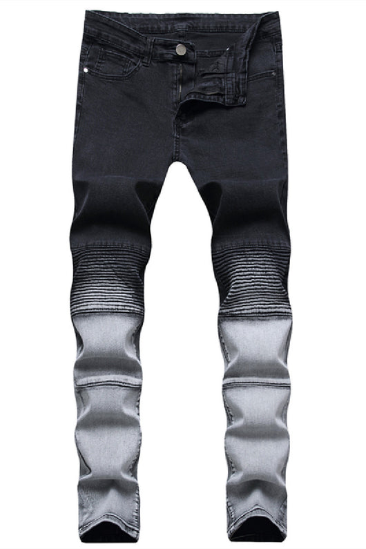 Jeans Stretch Slim Fit Talle Grande con Puños Ajustados - Image 8