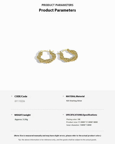 Aretes de Plata Esterlina S925 Minimalistas Versátiles - Image 5