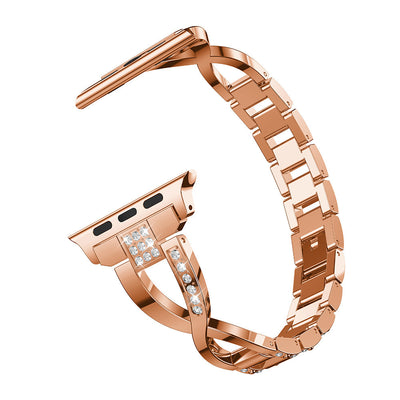 Correa de Reloj Eslabones Diamante en X - Image 13